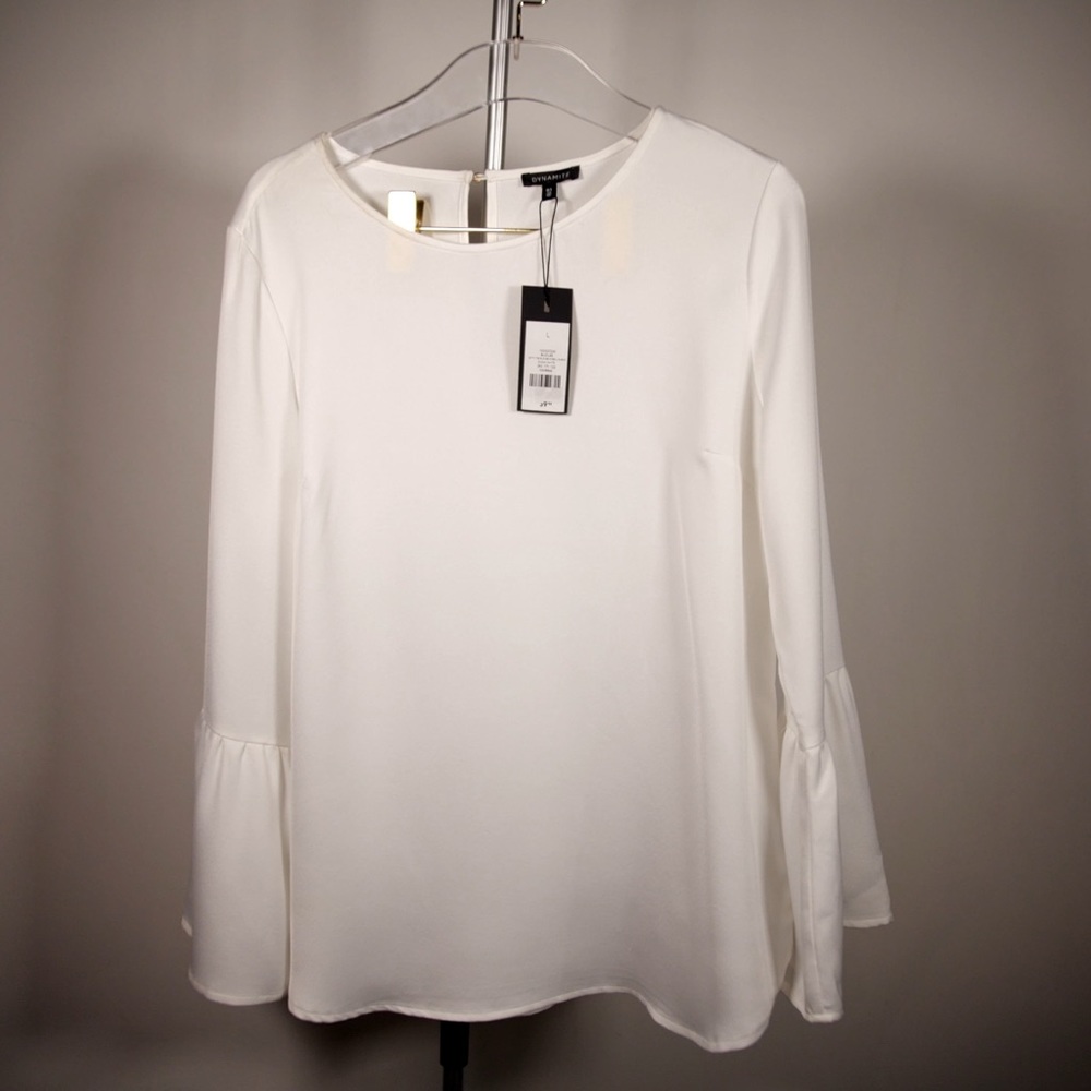 Dynamite off white blouse